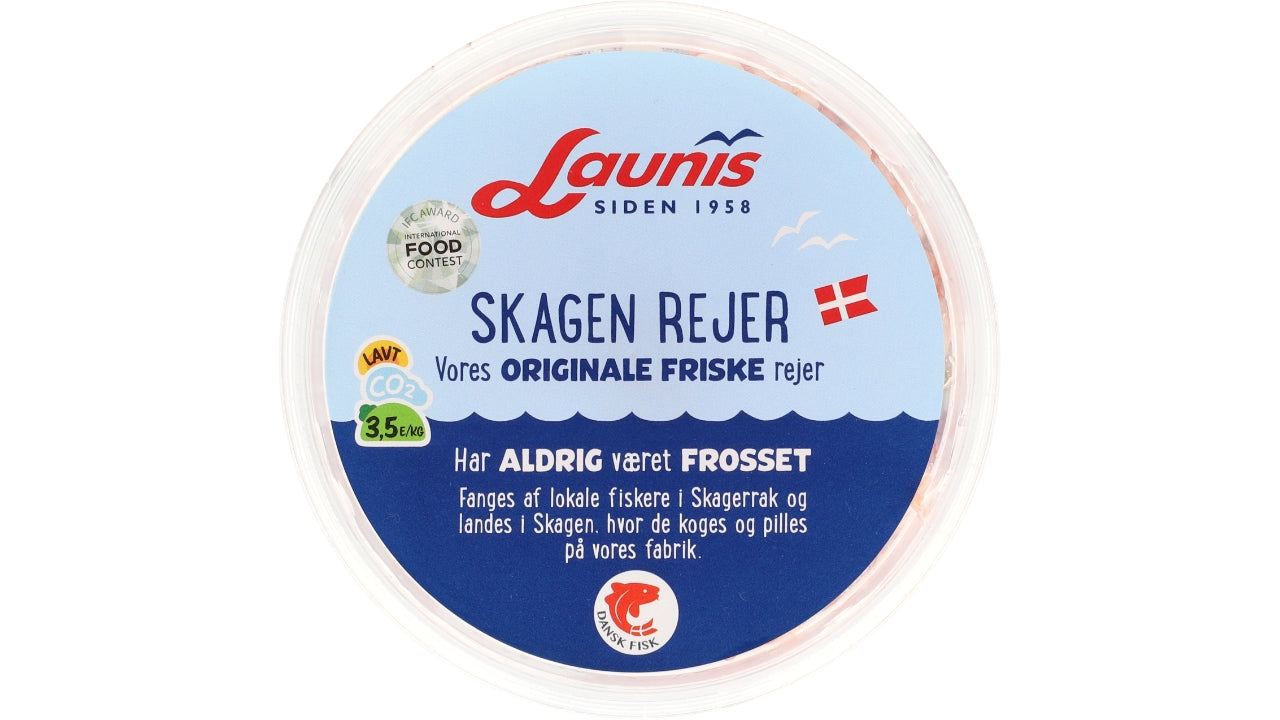 Launis skagen rejer 170/380g