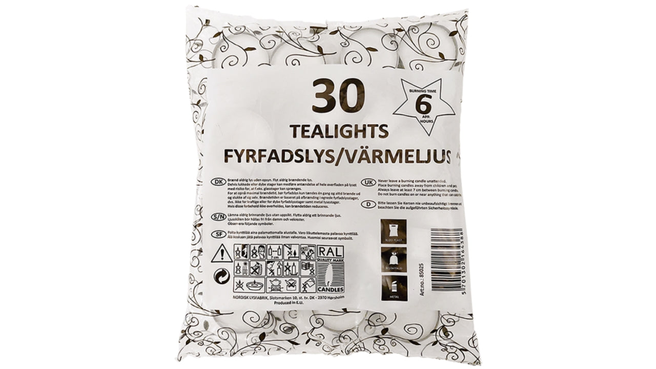 Fyrfadslys 6timer