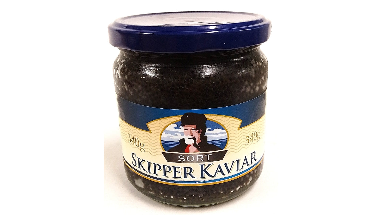 Stenbiderrogn sort 340g