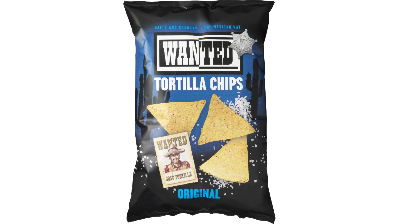 Tortilla chips med salt 450g