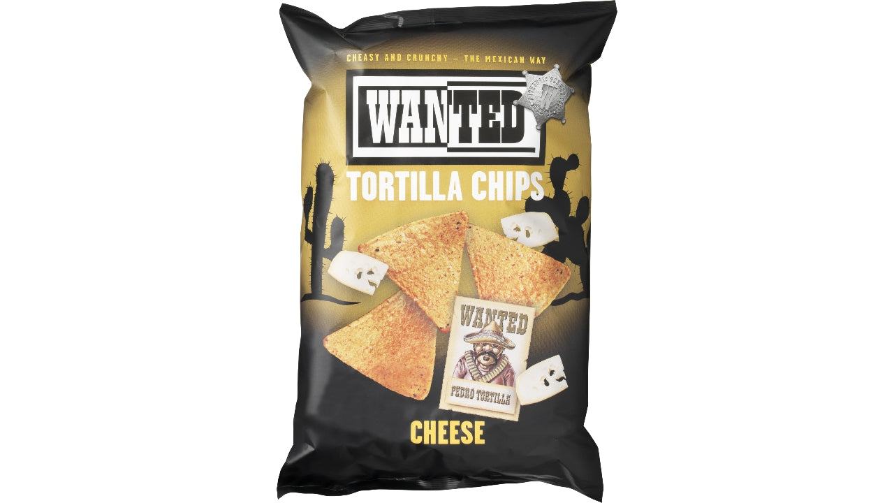 Tortilla chips med smag af ost 450g