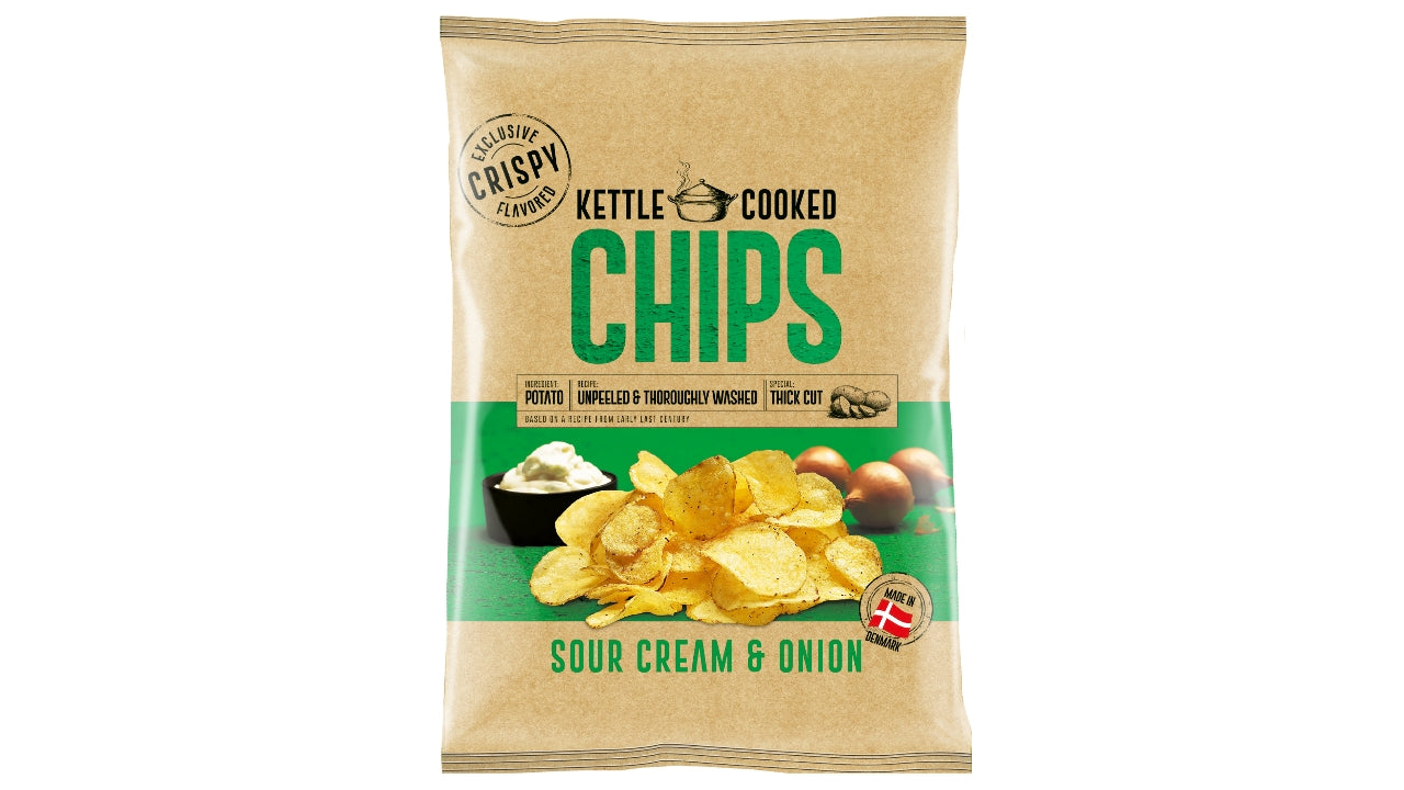 Kettle Cooked chips SC&O 150g