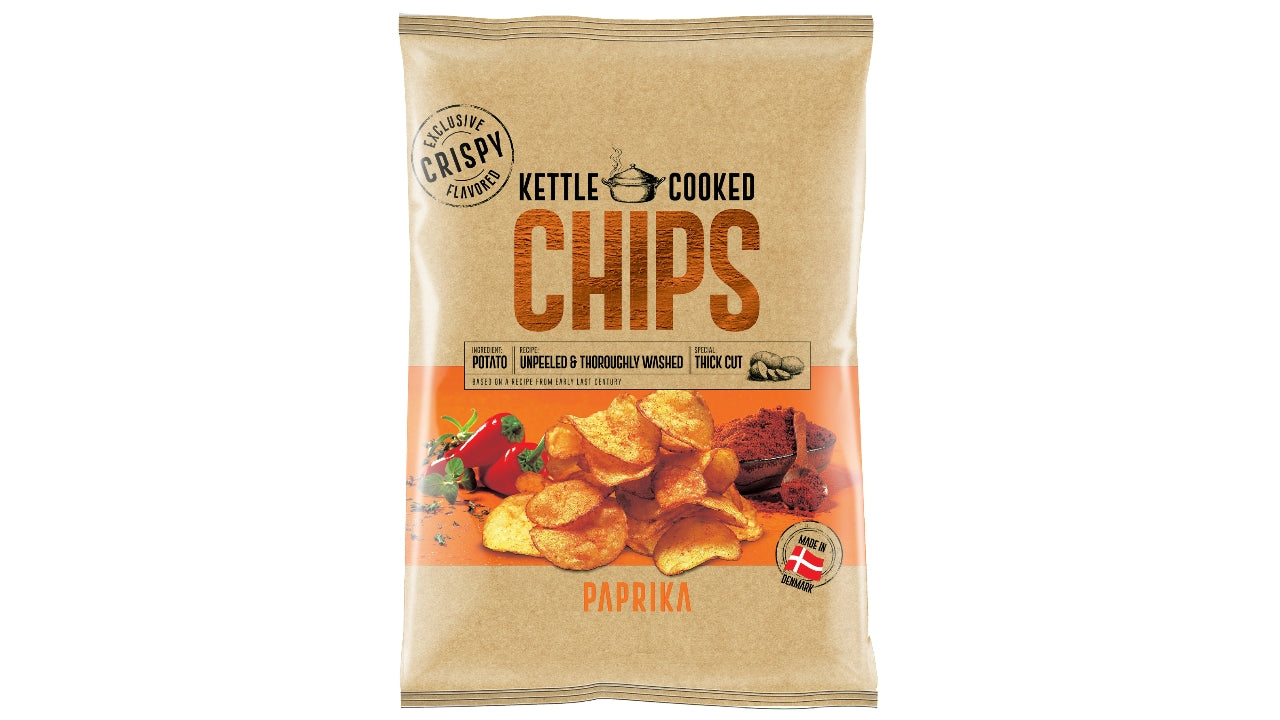Kettle Cooked chips paprika 150g