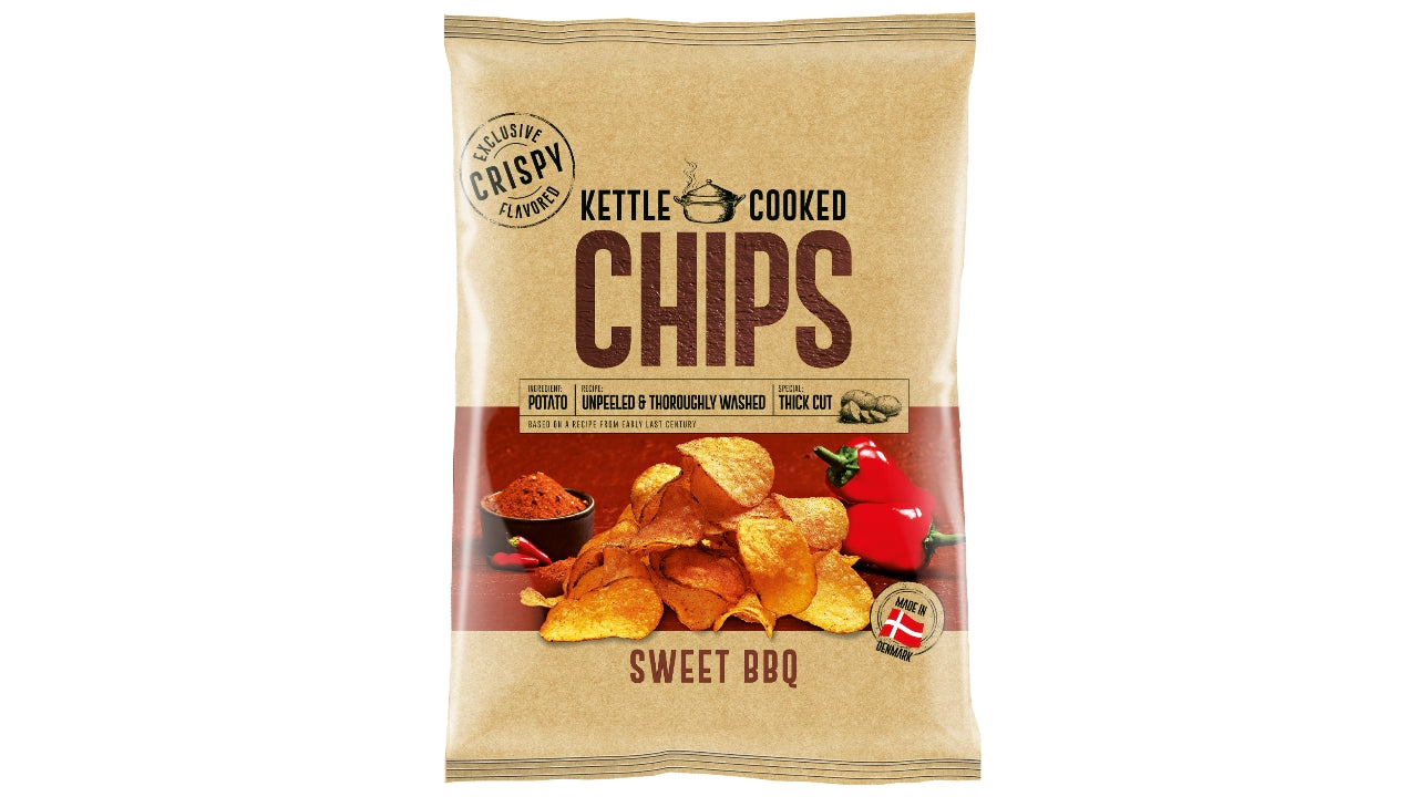 Kettle Cooked chips sweet BBQ 150g