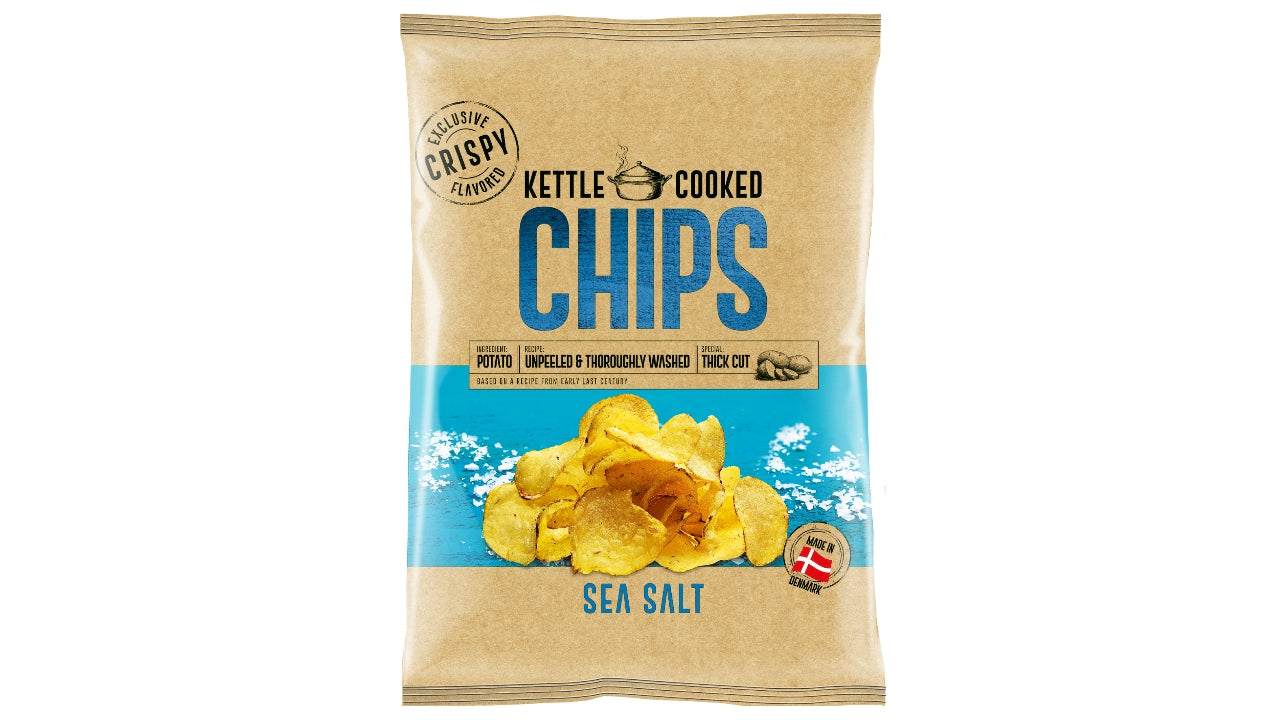 Kettle Cooked chips sea salt 150g