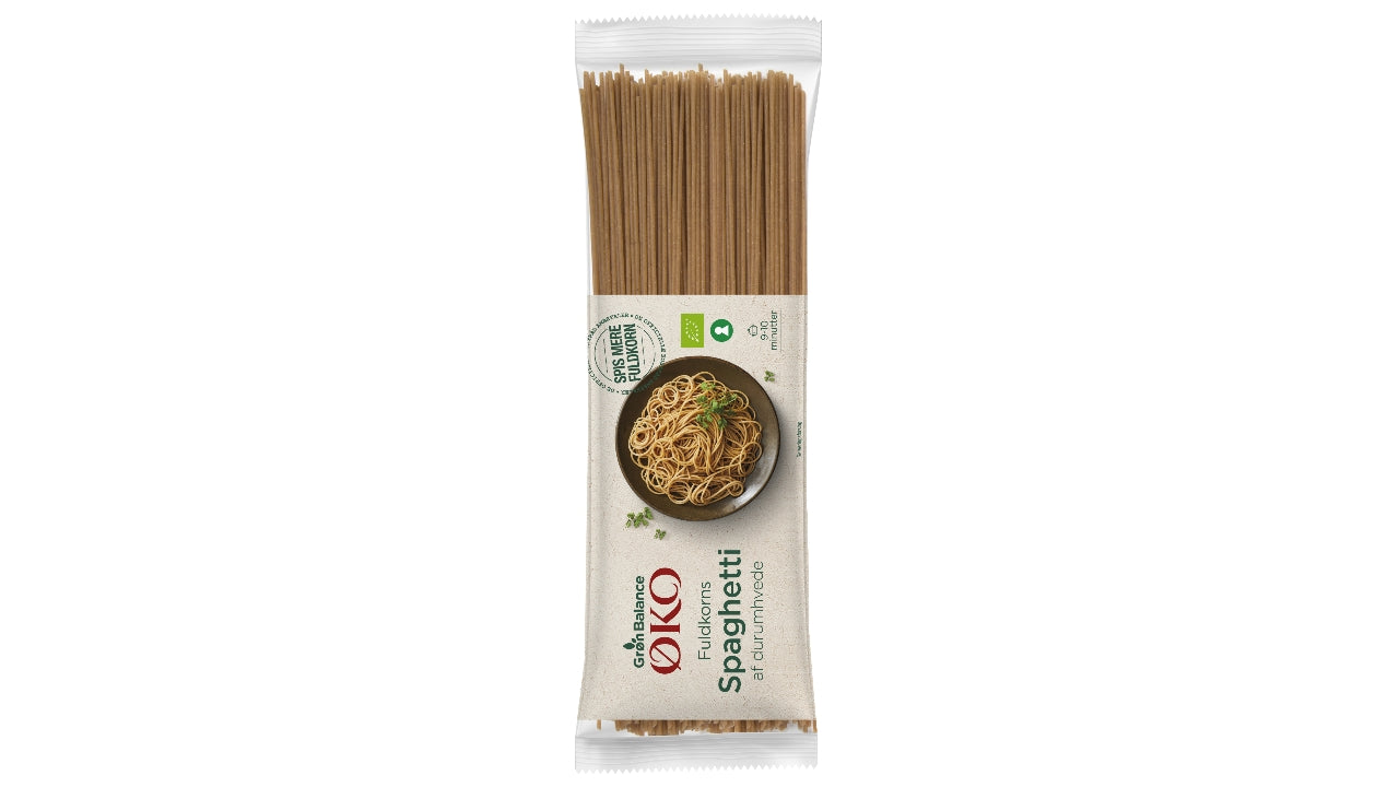 Øko Fuldkorn spaghetti 500g