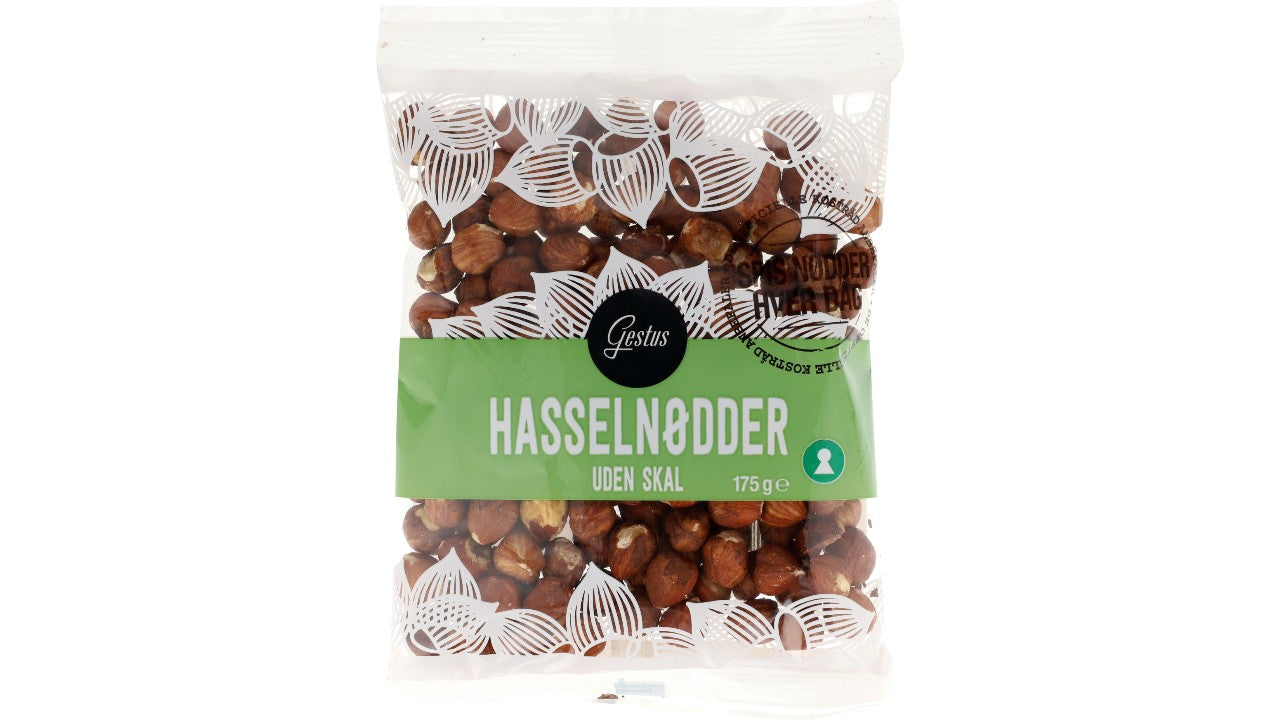 Hasselnøddekerner 175g
