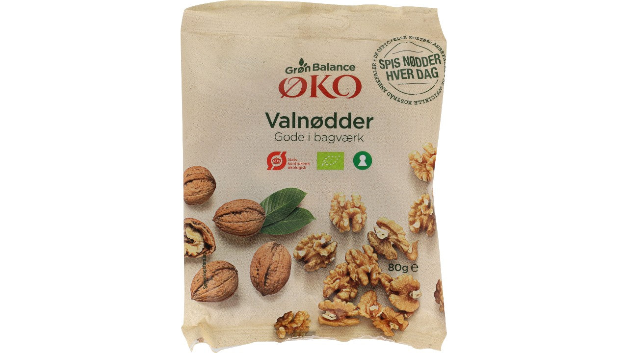 Øko Valnødder 80g