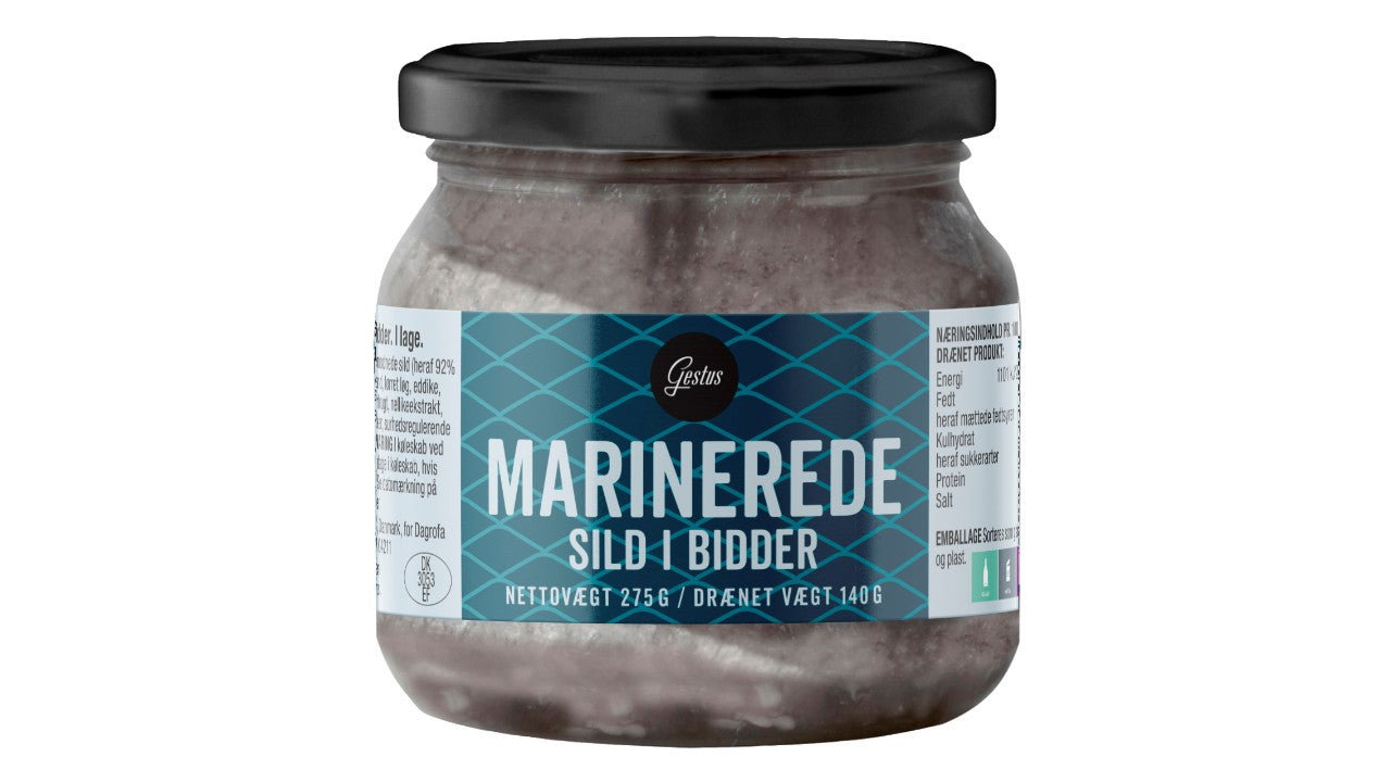 Marineret sild 275g