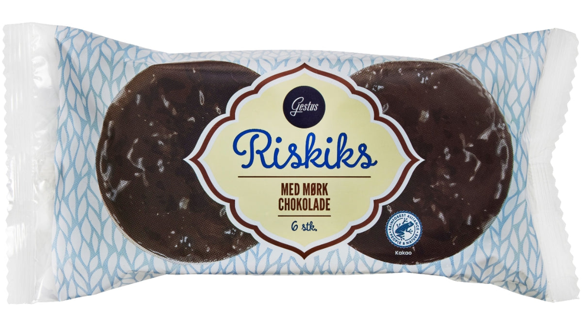 Riskiks med chokolade 100g