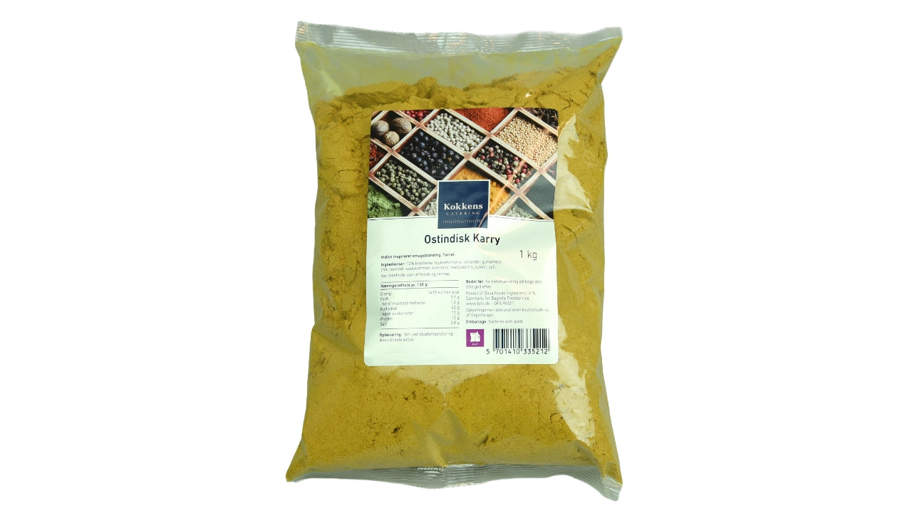 Karry pulver østindisk 1kg