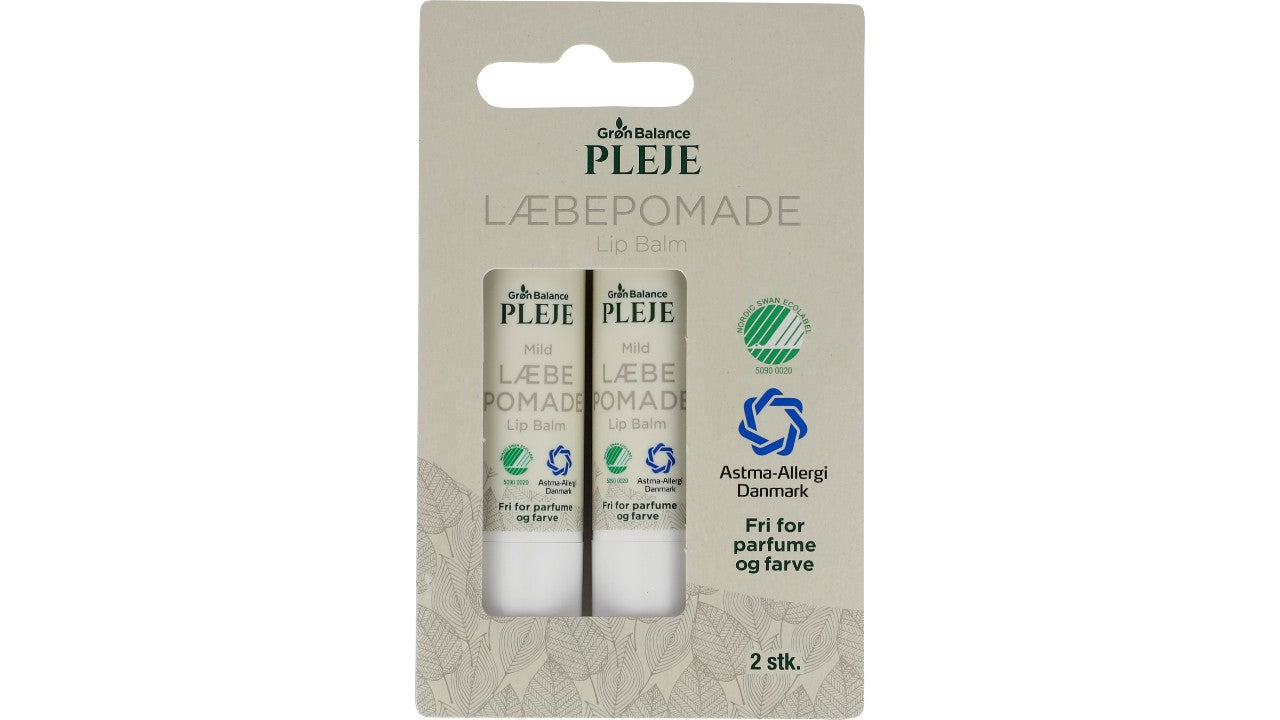 Læbepomade 2stk