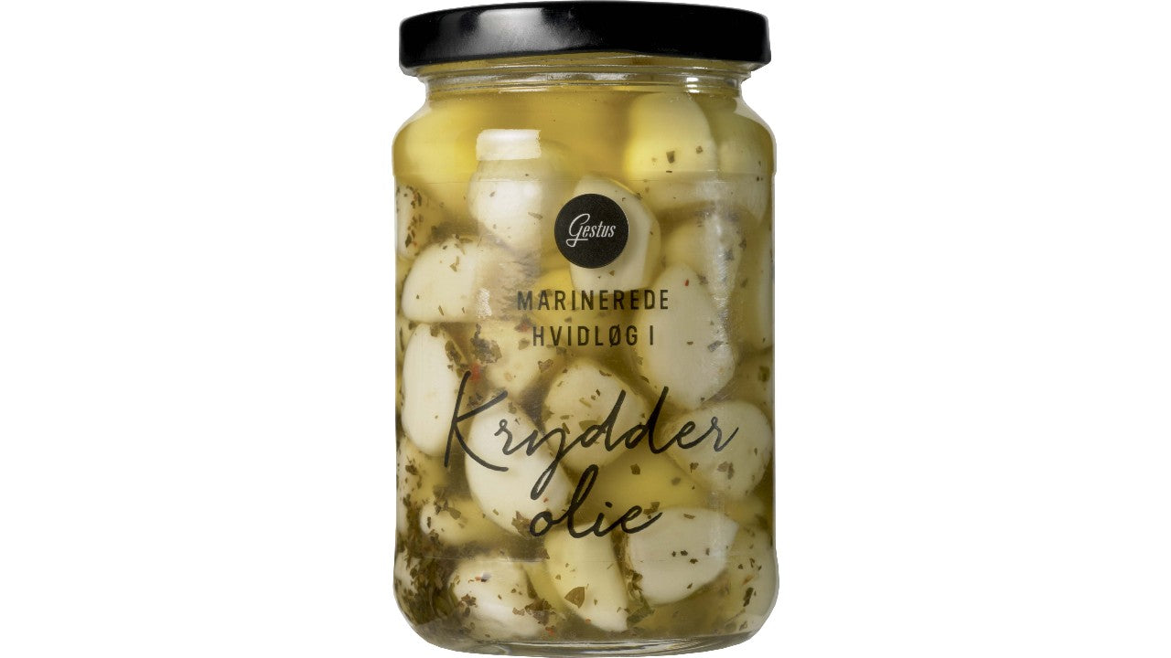 Hvidløg i krydder olie 280g