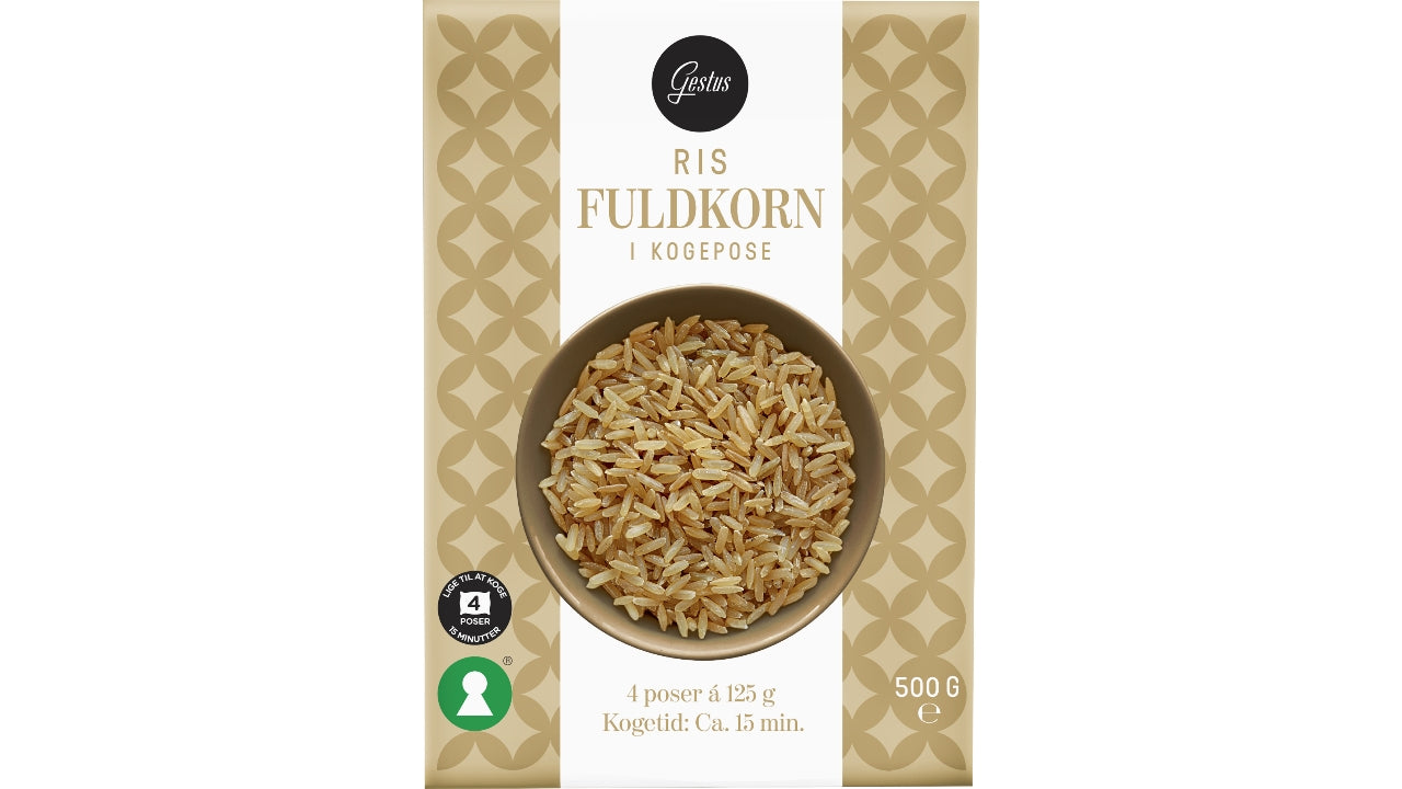 Ris fuldkorn kogepose 500g