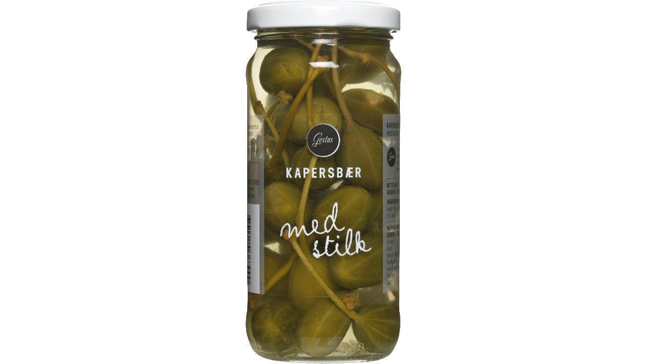 Kapersbær m/stilk240g