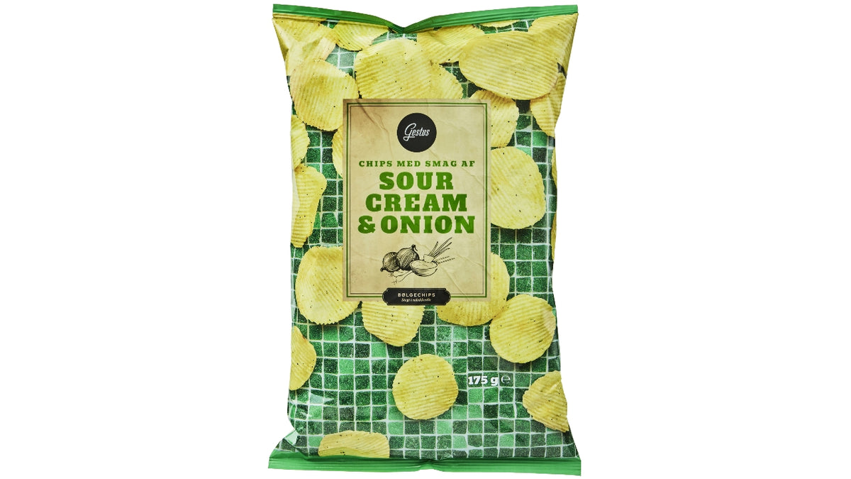 Chips sourcream & onion 175g