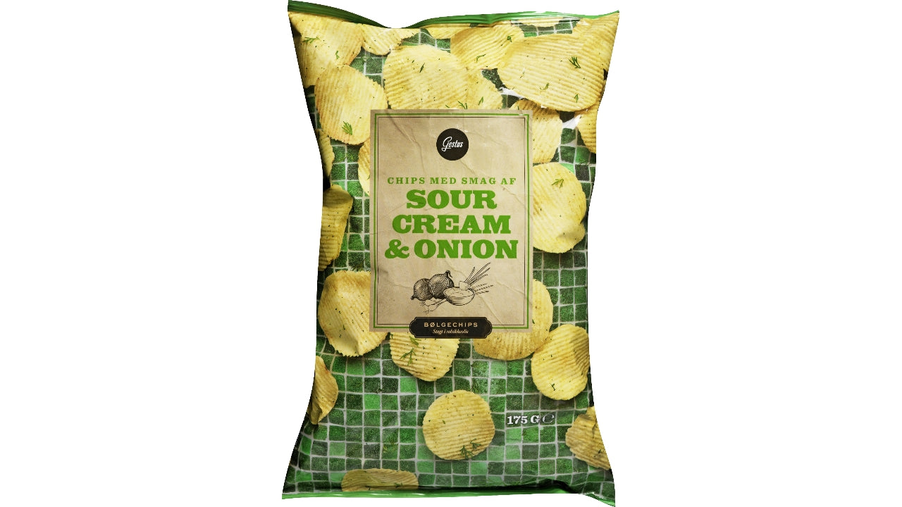 Chips sourcream & onion 175g