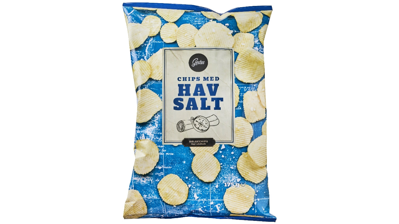 Chips havsalt 175g