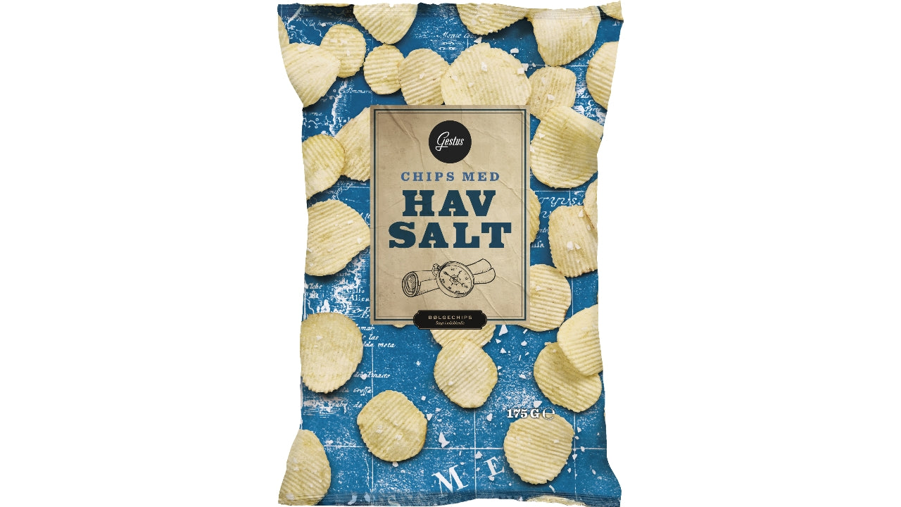 Chips havsalt 175g
