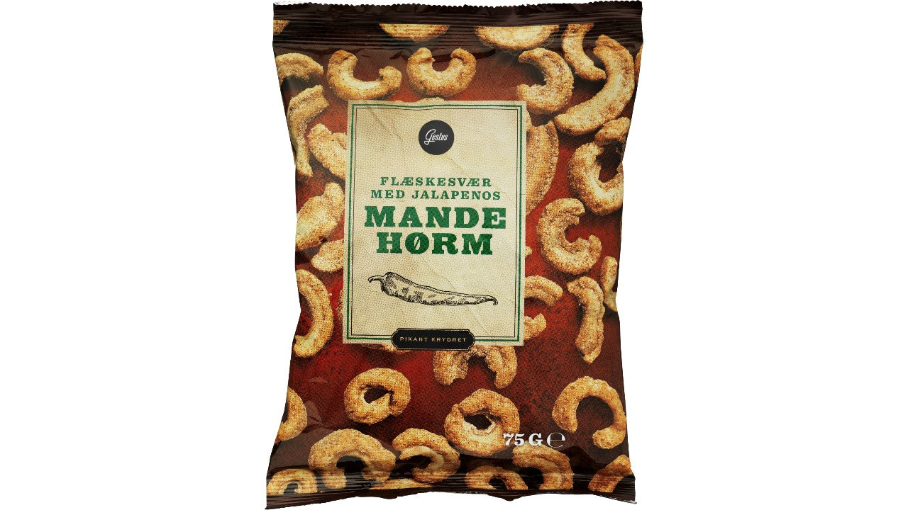 Flæskesvær mandehørm  75g