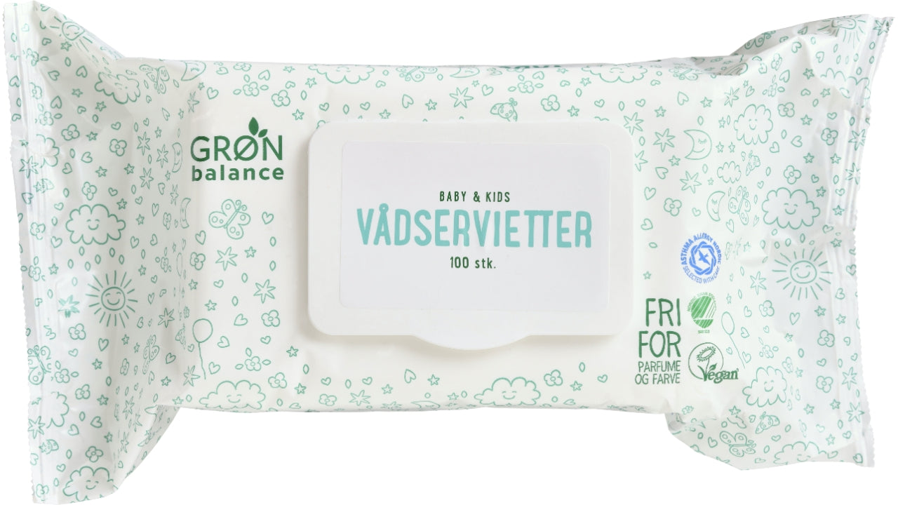 Vådservietter baby