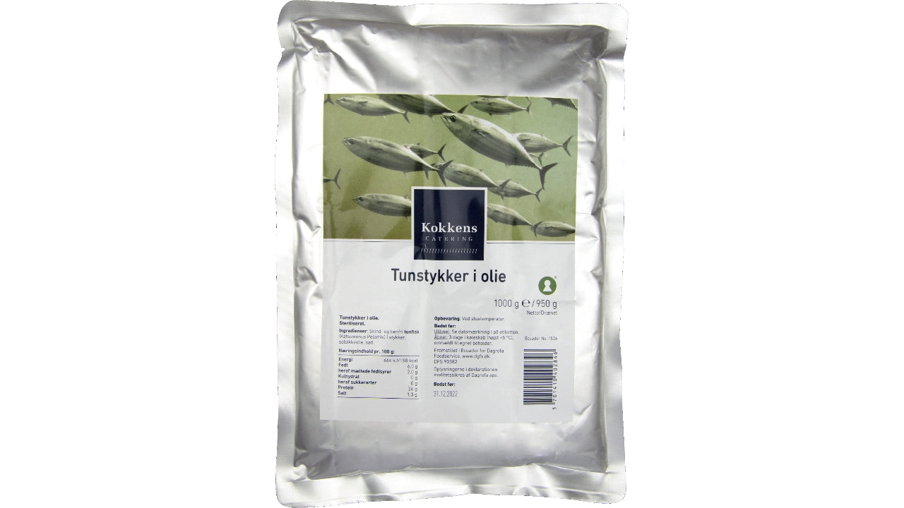 Tun i olie 1000g/950g