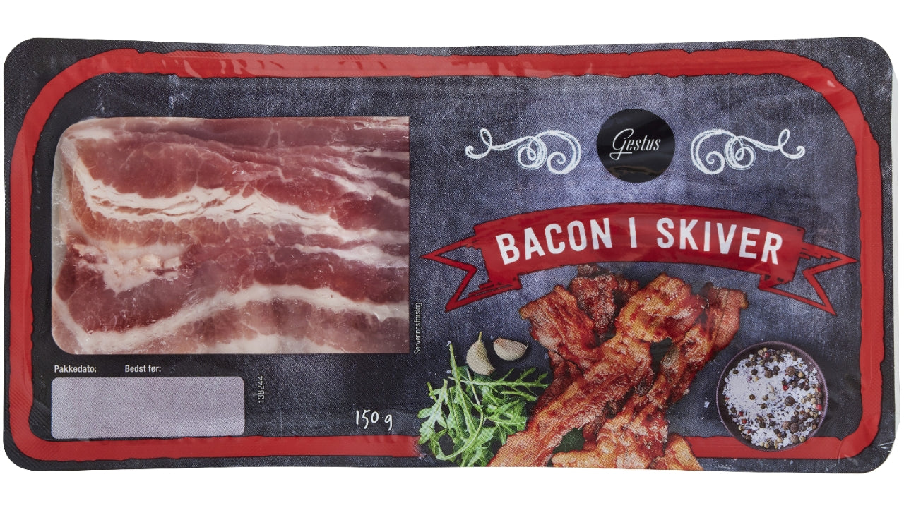 Bacon i skiver 150g