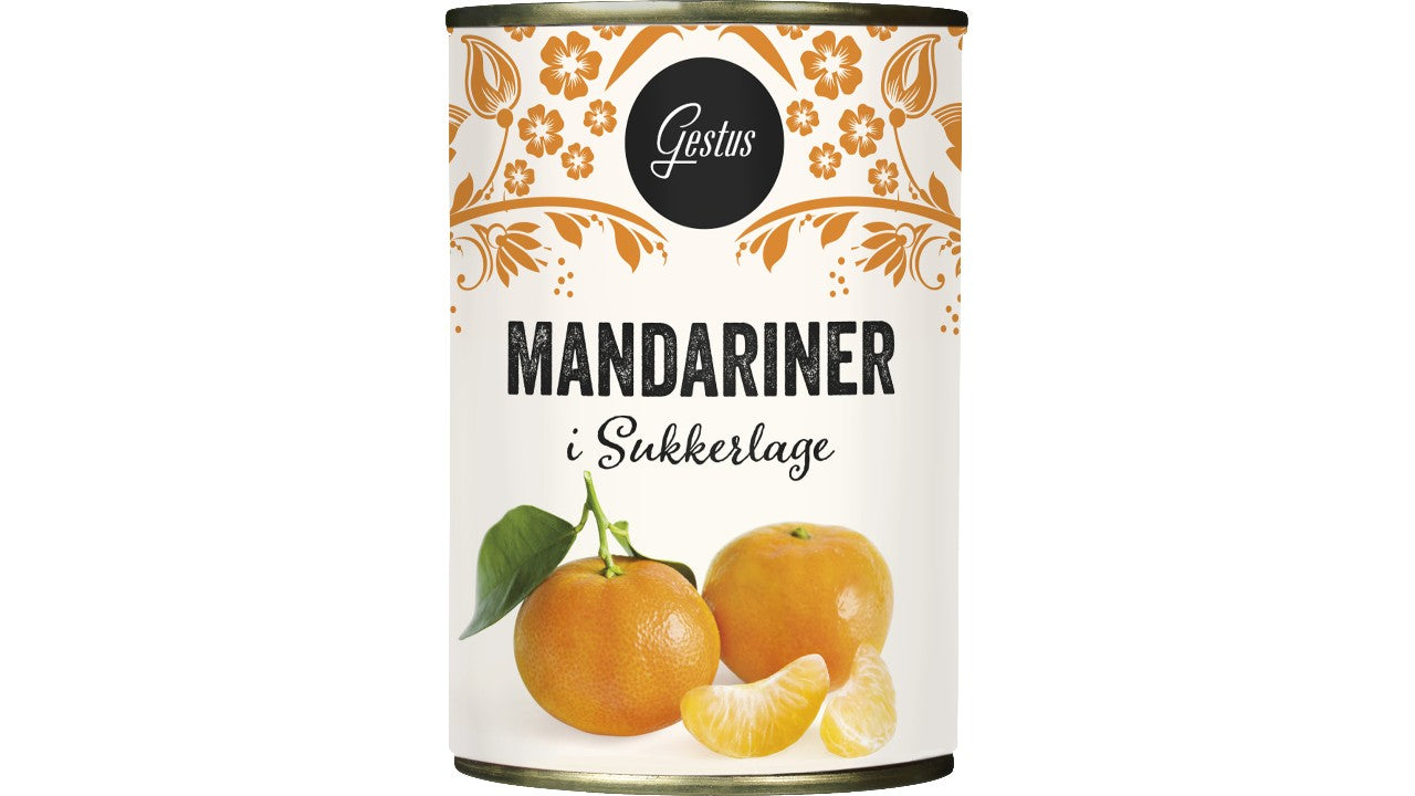 Mandariner i sukkerlage 312g