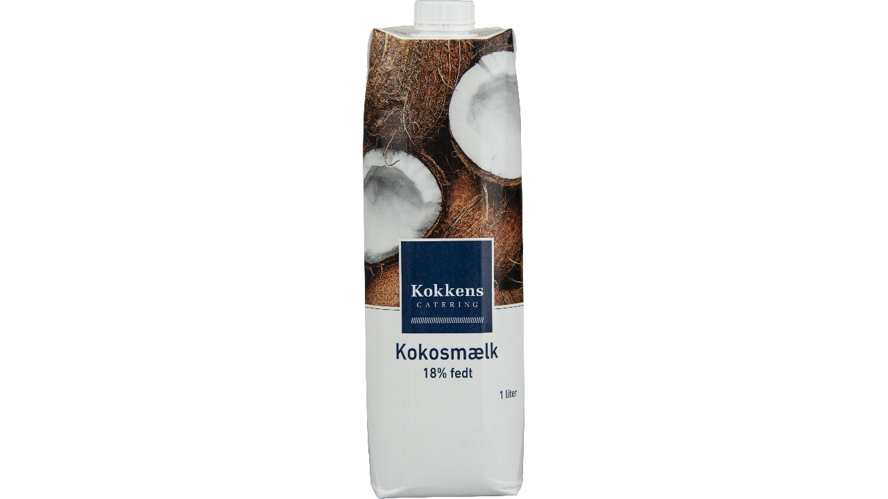 Kokosmælk 18% tetra 1L