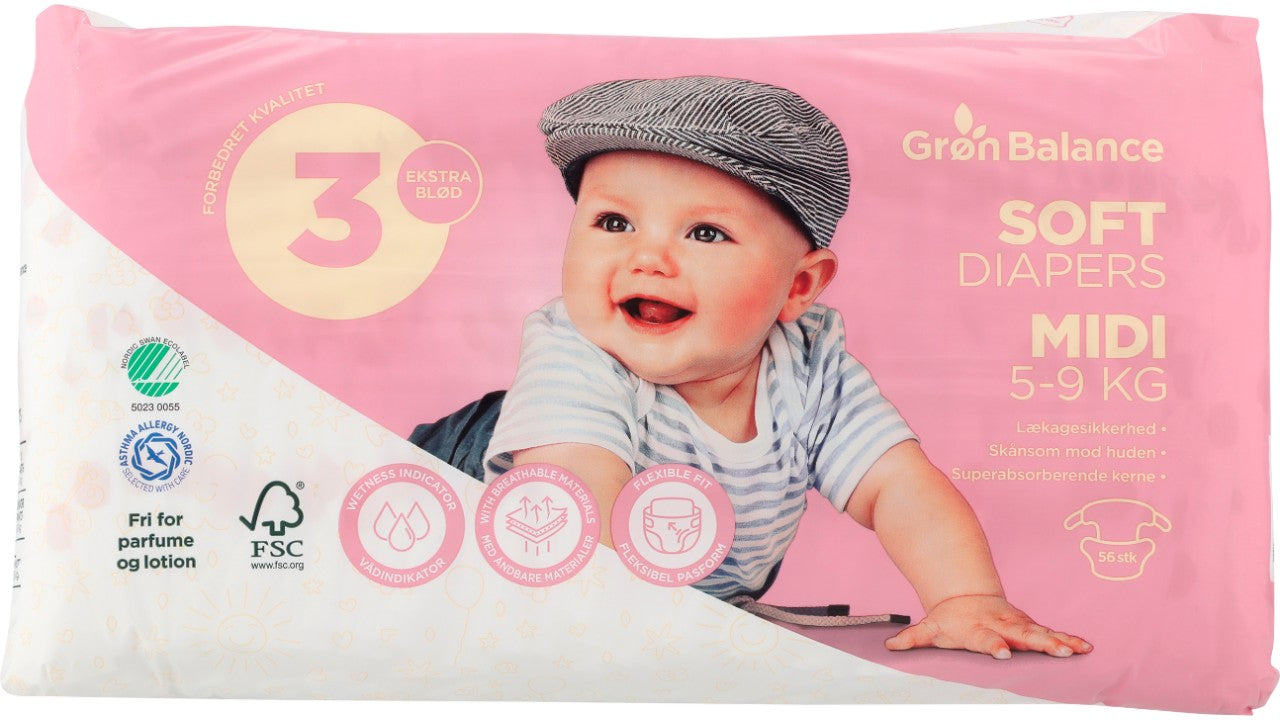 Bleer midi 5-9kg 56stk
