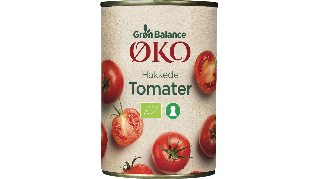 Øko Hakkede tomater 400g