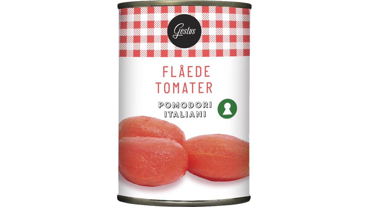 Flåede tomater 400g