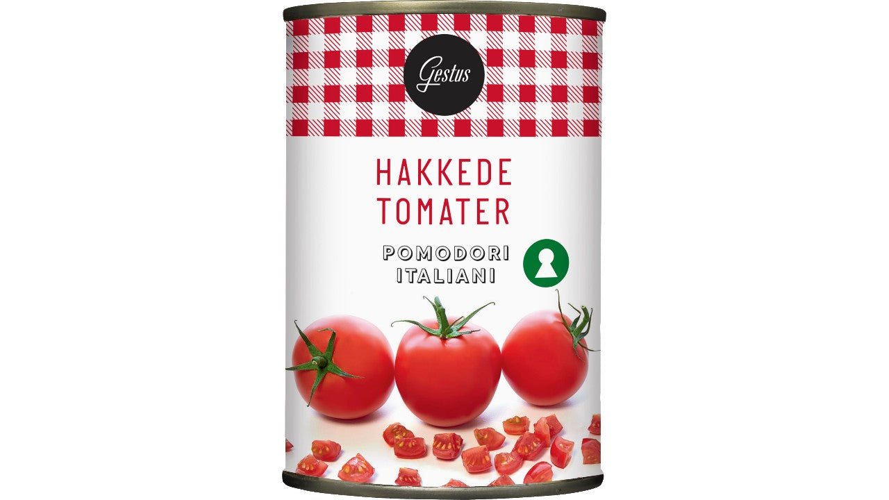 Hakkede tomater 400g