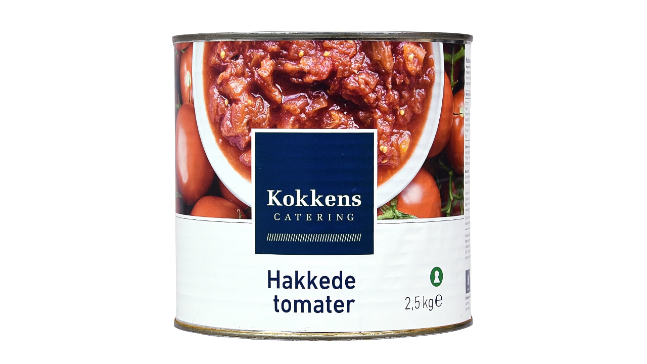Tomater groft hakkede 2,5kg