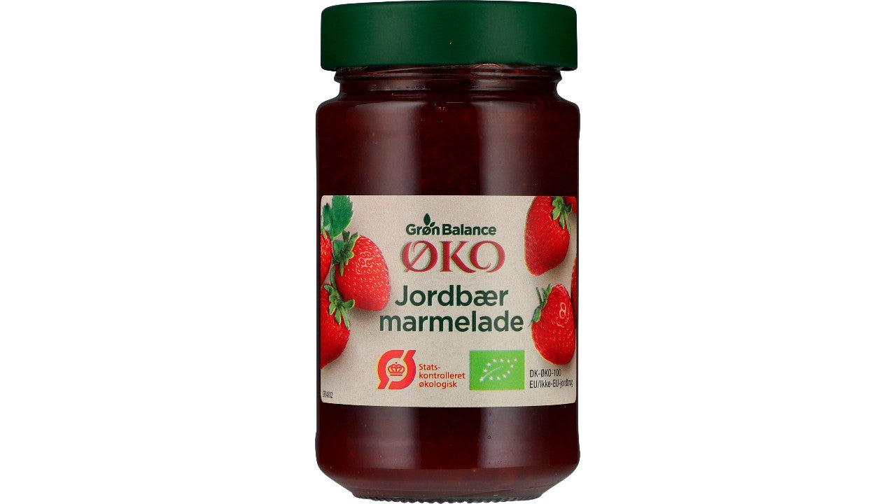 Øko Jordbær marmelade 265g