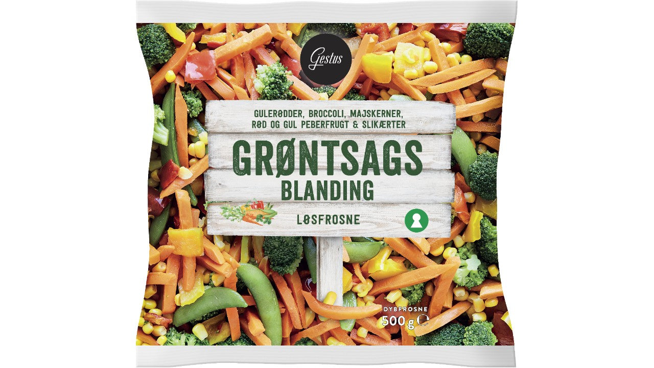 Grøntsagsblanding 500g