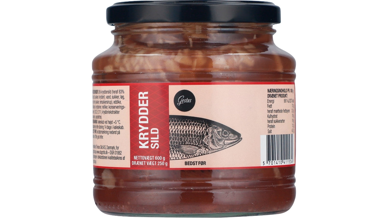 Kryddersild 600g/250g