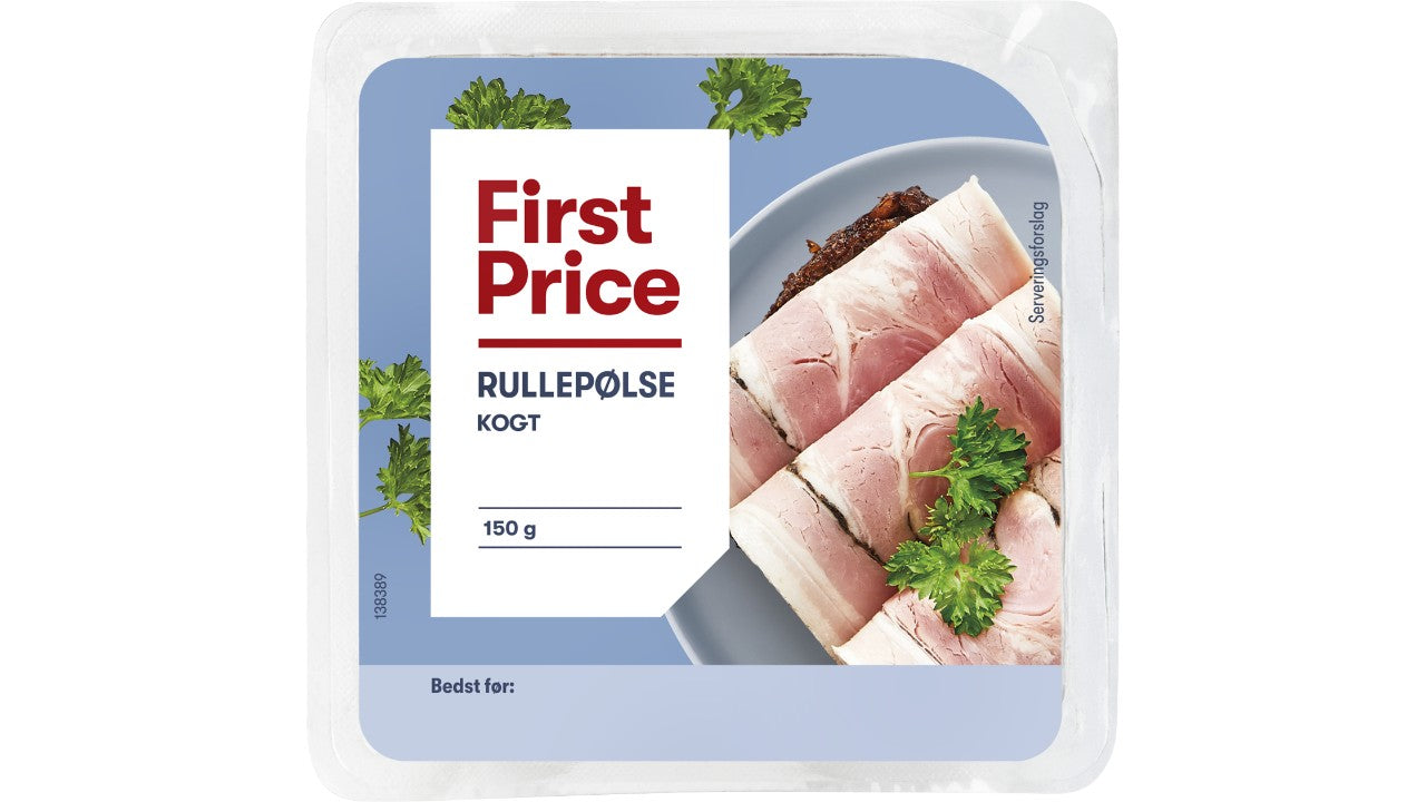 Rullepølse i skiver 150g