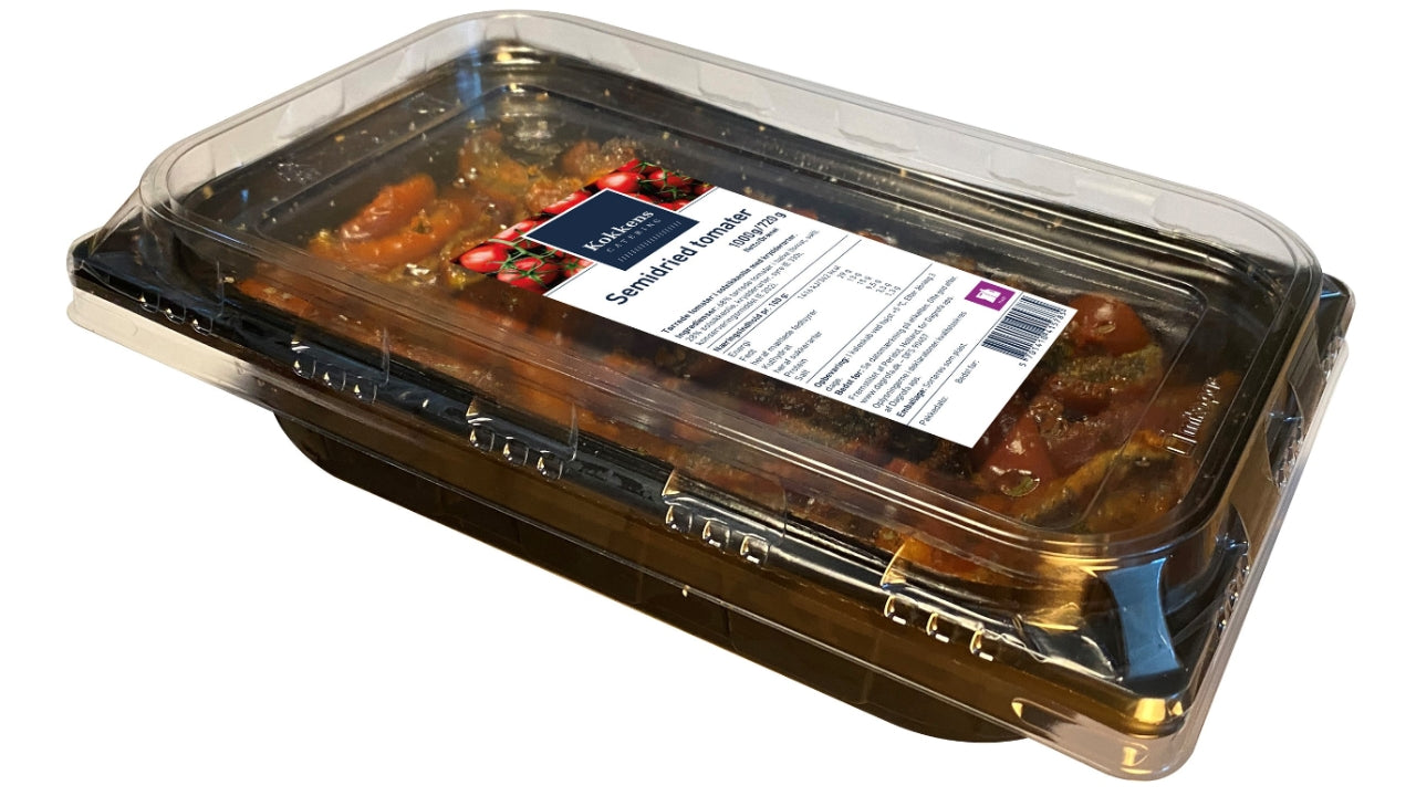 Semidried tomater i olie 1000g/720g