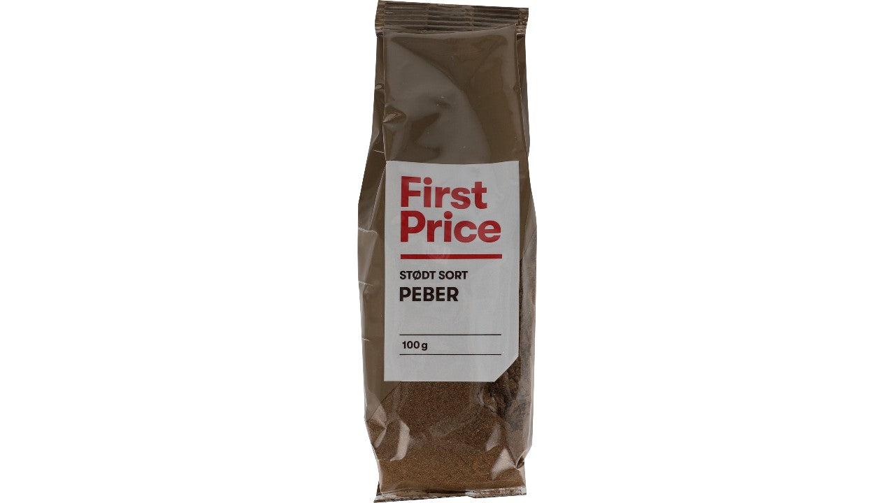 Stødt sort peber 100g