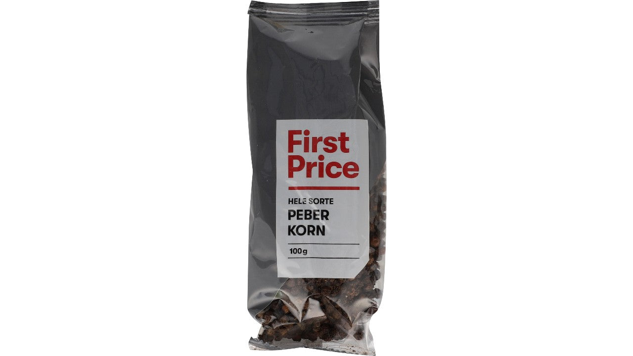 Hel sort peber 100g