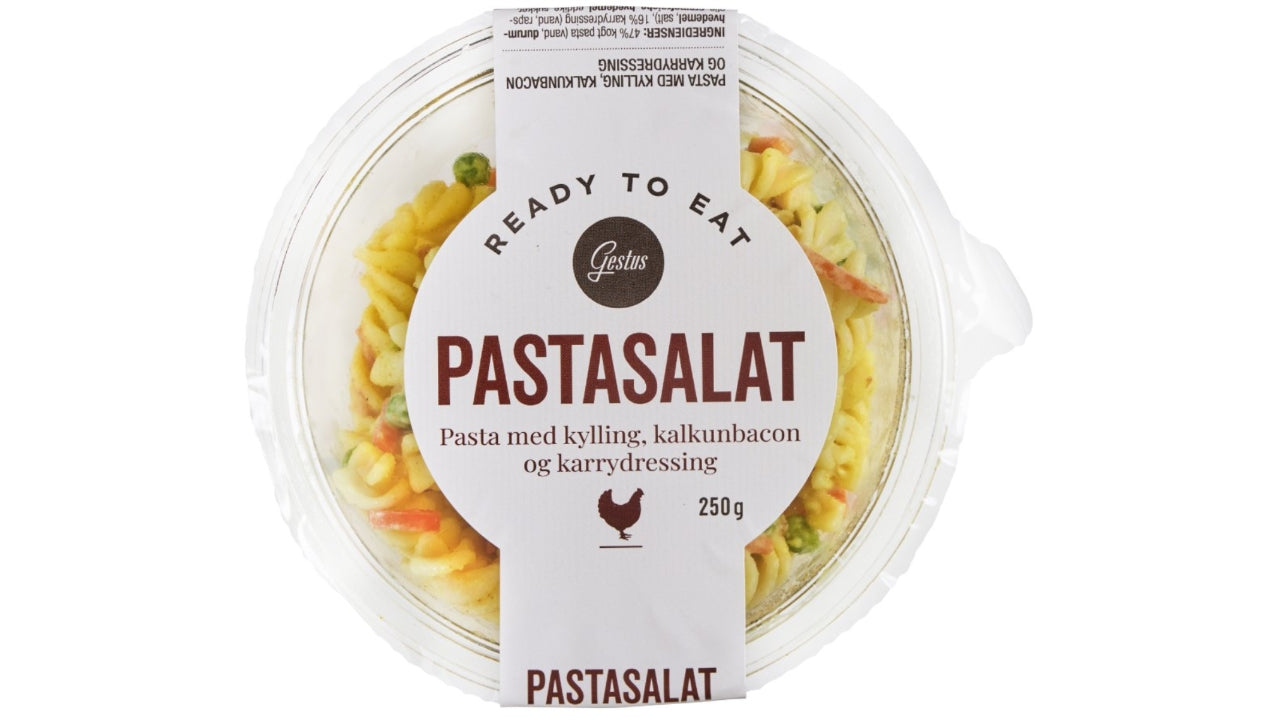 Pastasalat med kylling & bacon 250g
