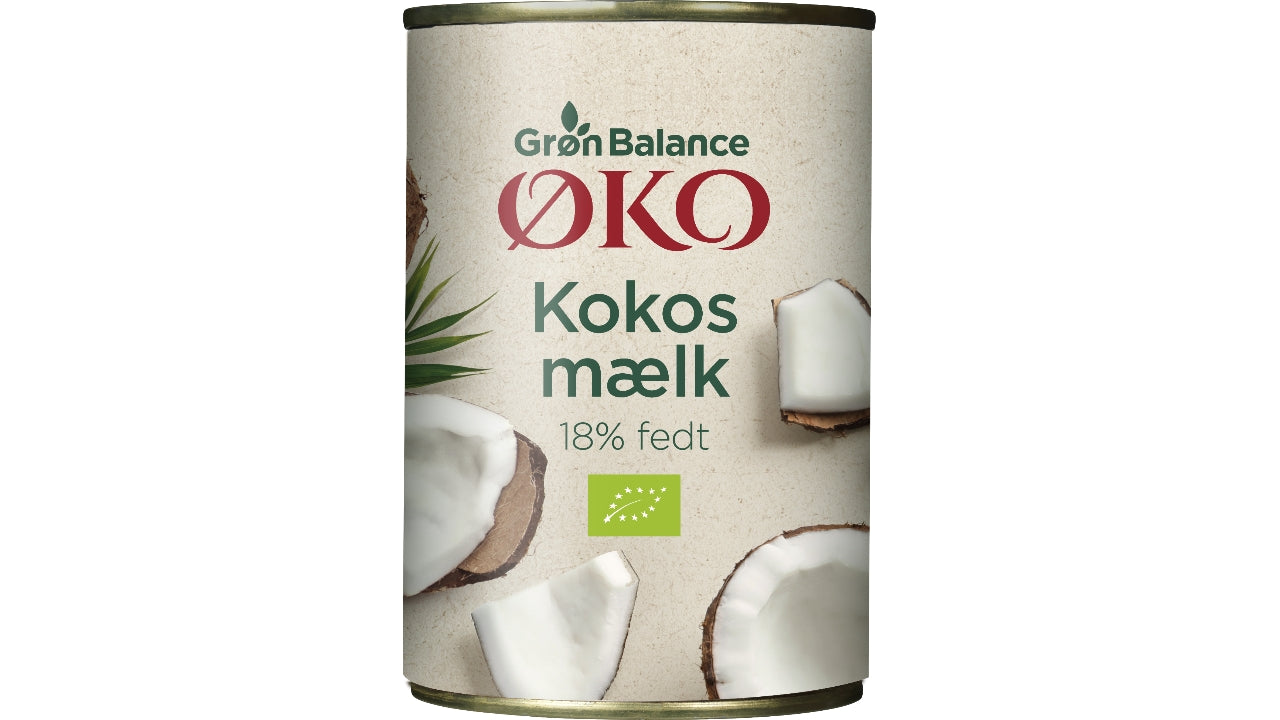 Øko Kokosmælk 17-19% 400ml