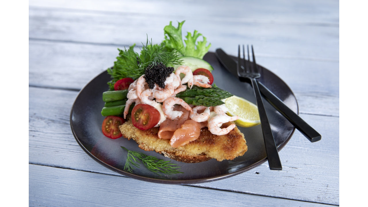 Rødspættefilet paneret 70-100g 5kg