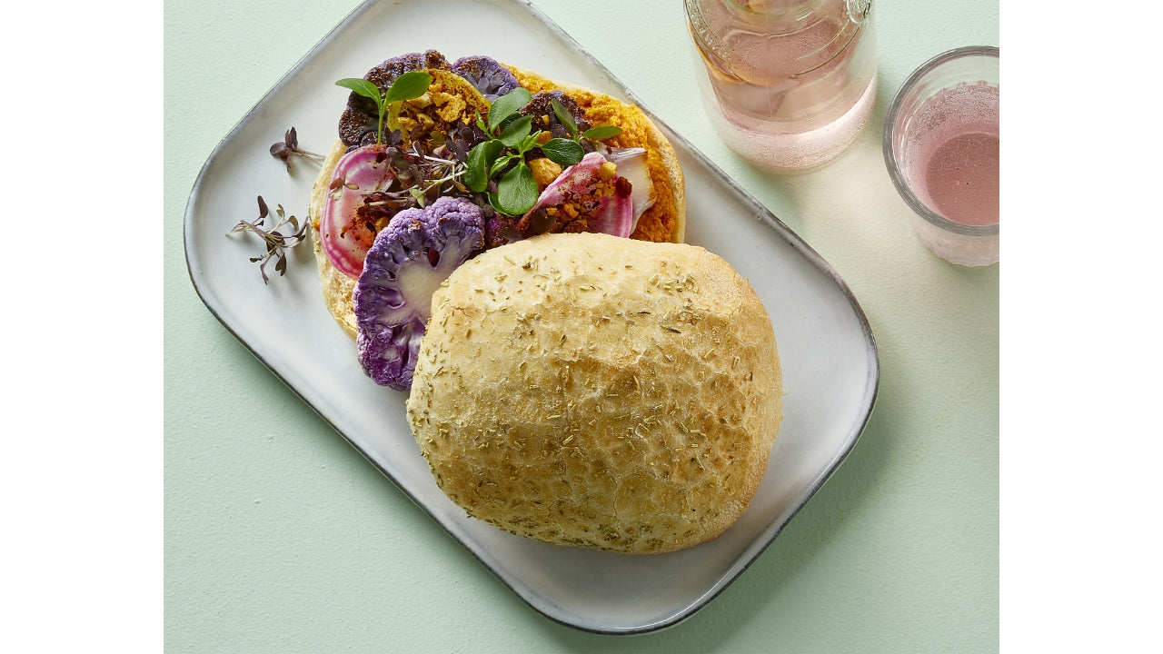 Focaccia rosmarin sandwichbolle 32x100g