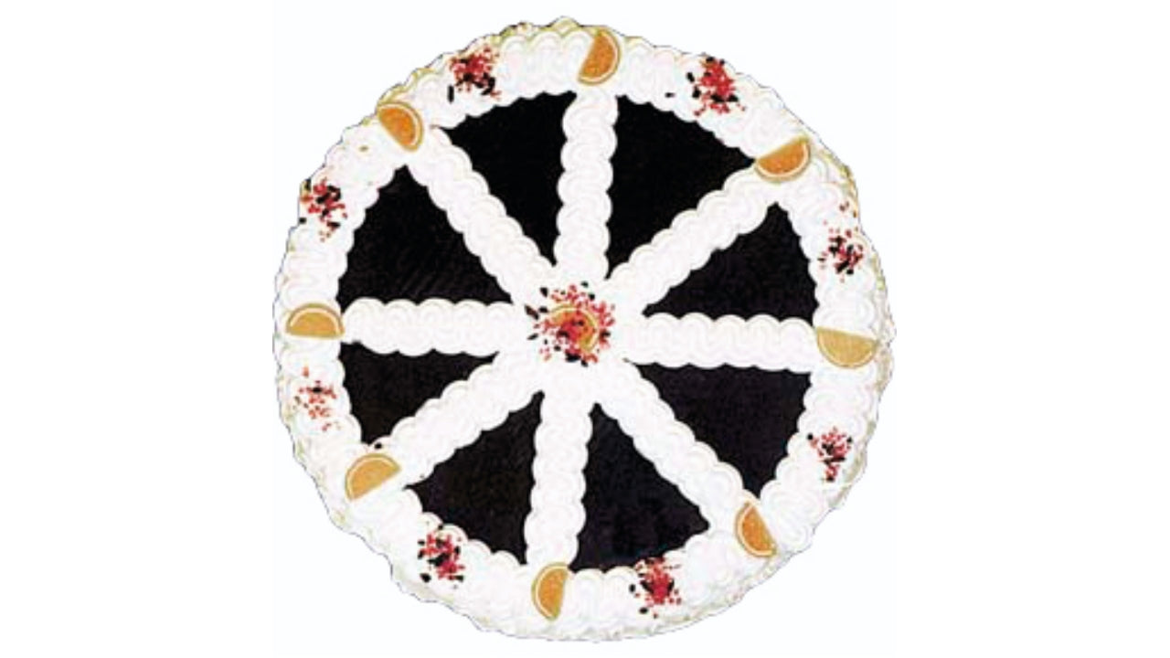 Islagkage m/chokolade 2,5L 8-10pers