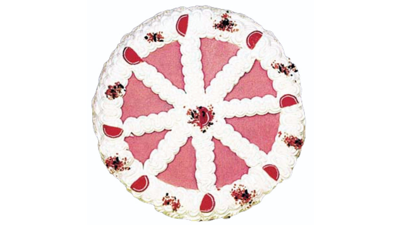 Islagkage m/marcipan 2,5L 8-10pers