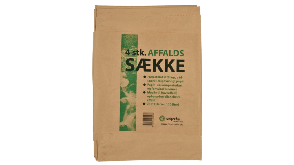 Papir affaldssække 70X110 4stk
