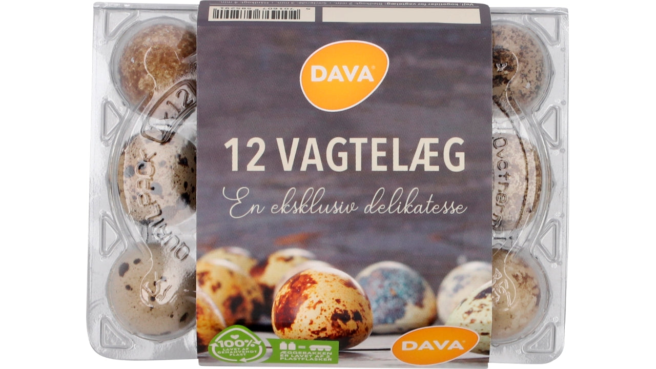 Vagtelæg 12stk