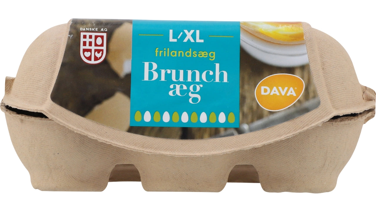 Frilandsæg 6stk L/XL